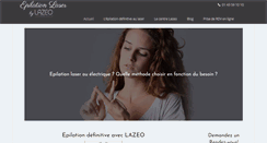 Desktop Screenshot of epilation-laser.com
